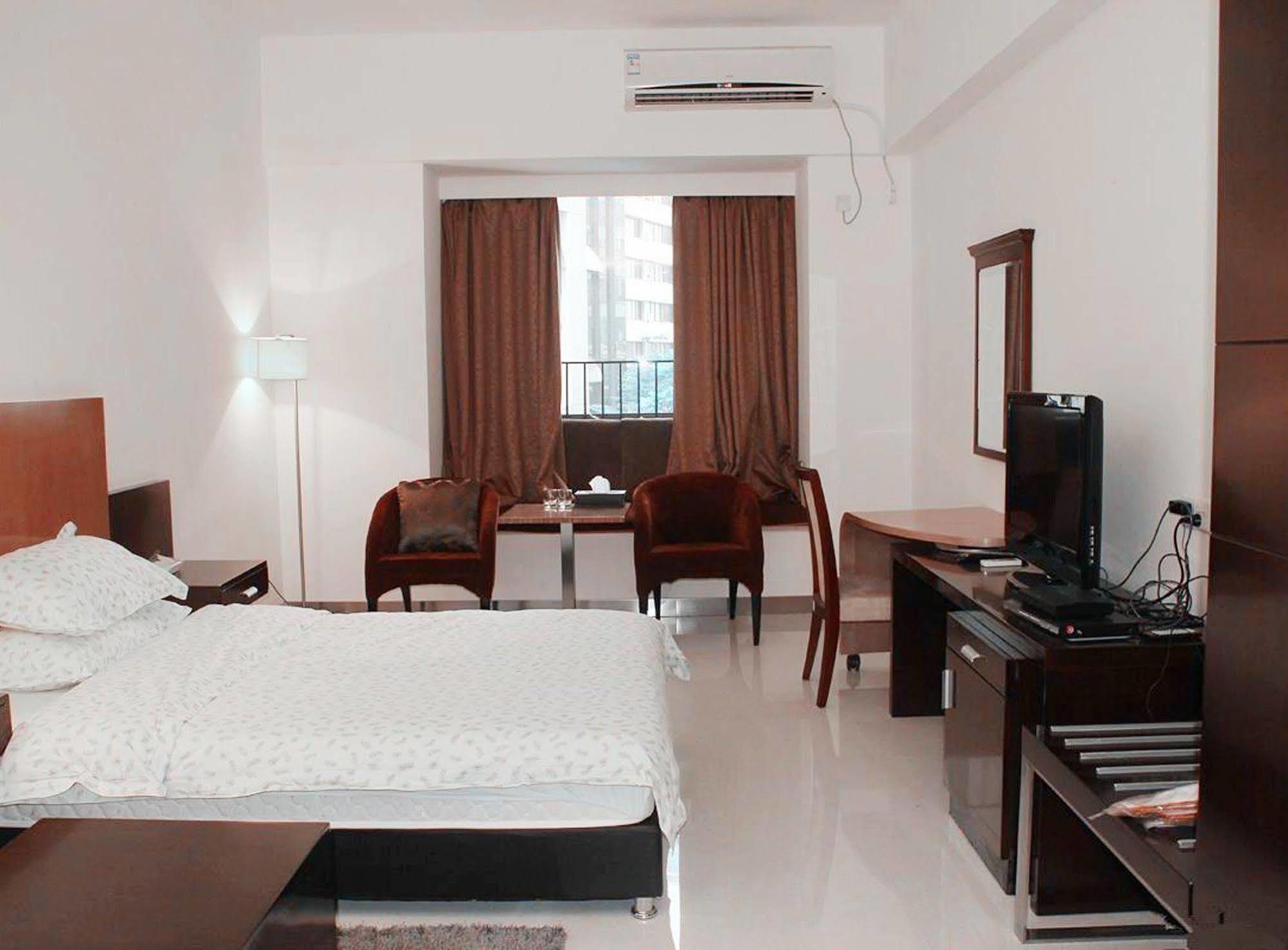 De Sheng Hotel Apartment-Guangzhou Shipai Exterior photo